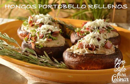 HONGOS PORTOBELLO RELLENOS