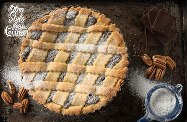 TARTA DE CHOCOLATE Y ALMENDRAS