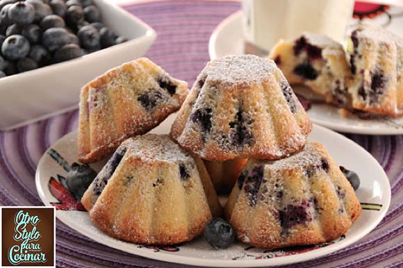 MUFFINS DE BLUEBERRIES