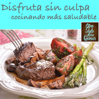 filete con chamiñones