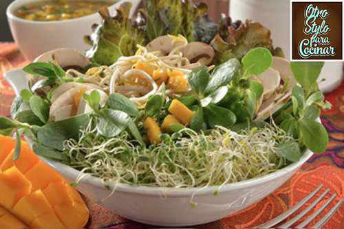 Ensalada-de-verdolagas-con-mango