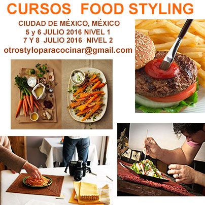 CURSO FOOD STYLING - ESTILISMO DE ALIMENTOS