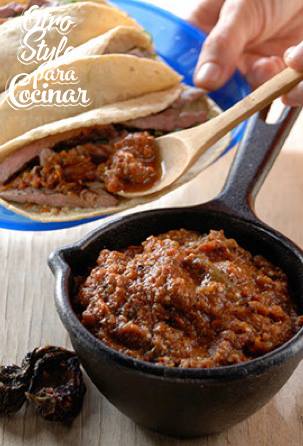 SALSA DE JITOMATE CON CHIPOTLE