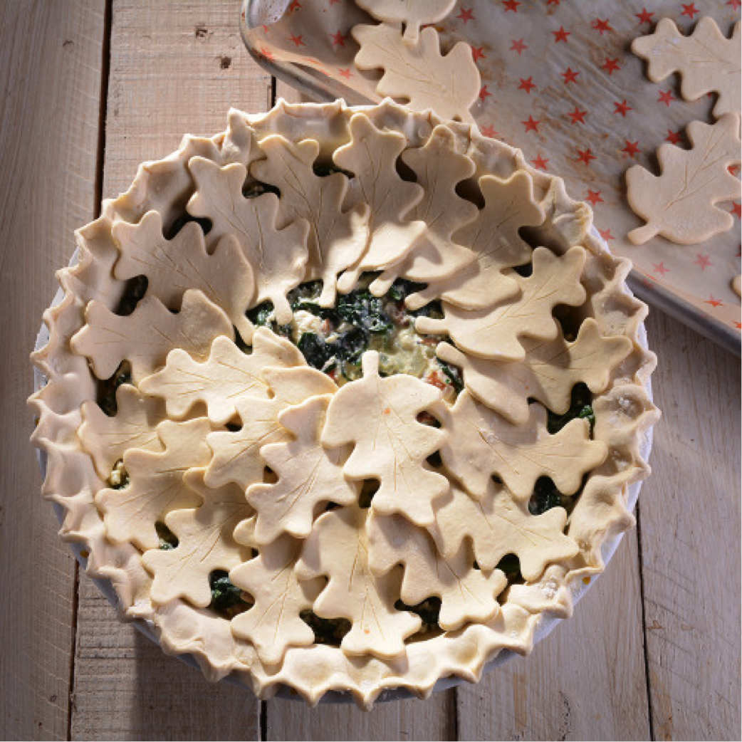 molde pay de espinaca