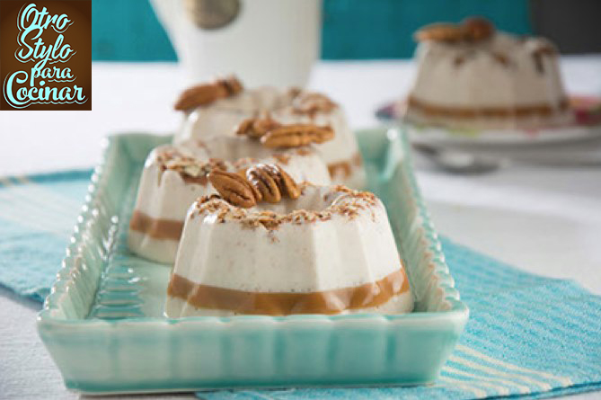 GELATINA DE CAJETA Y NUEZ